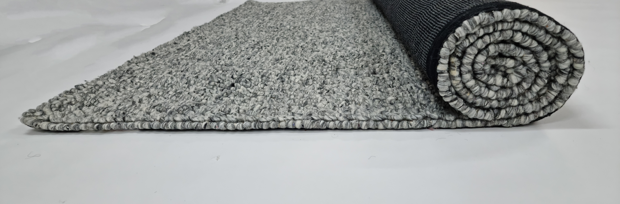 Loops Grey (Wool Rug)