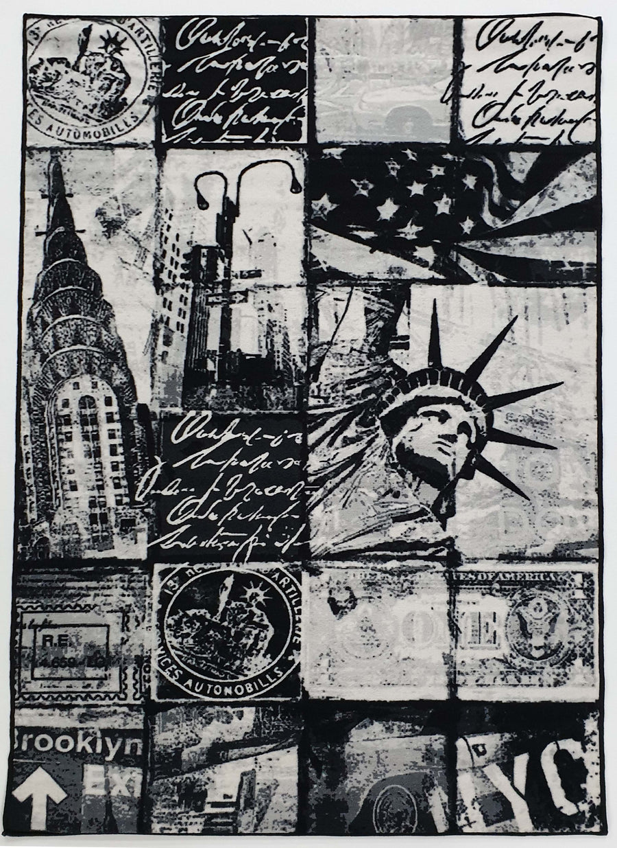 New York Patch - Rubber backing