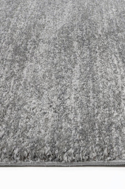 Plain rug -Grey