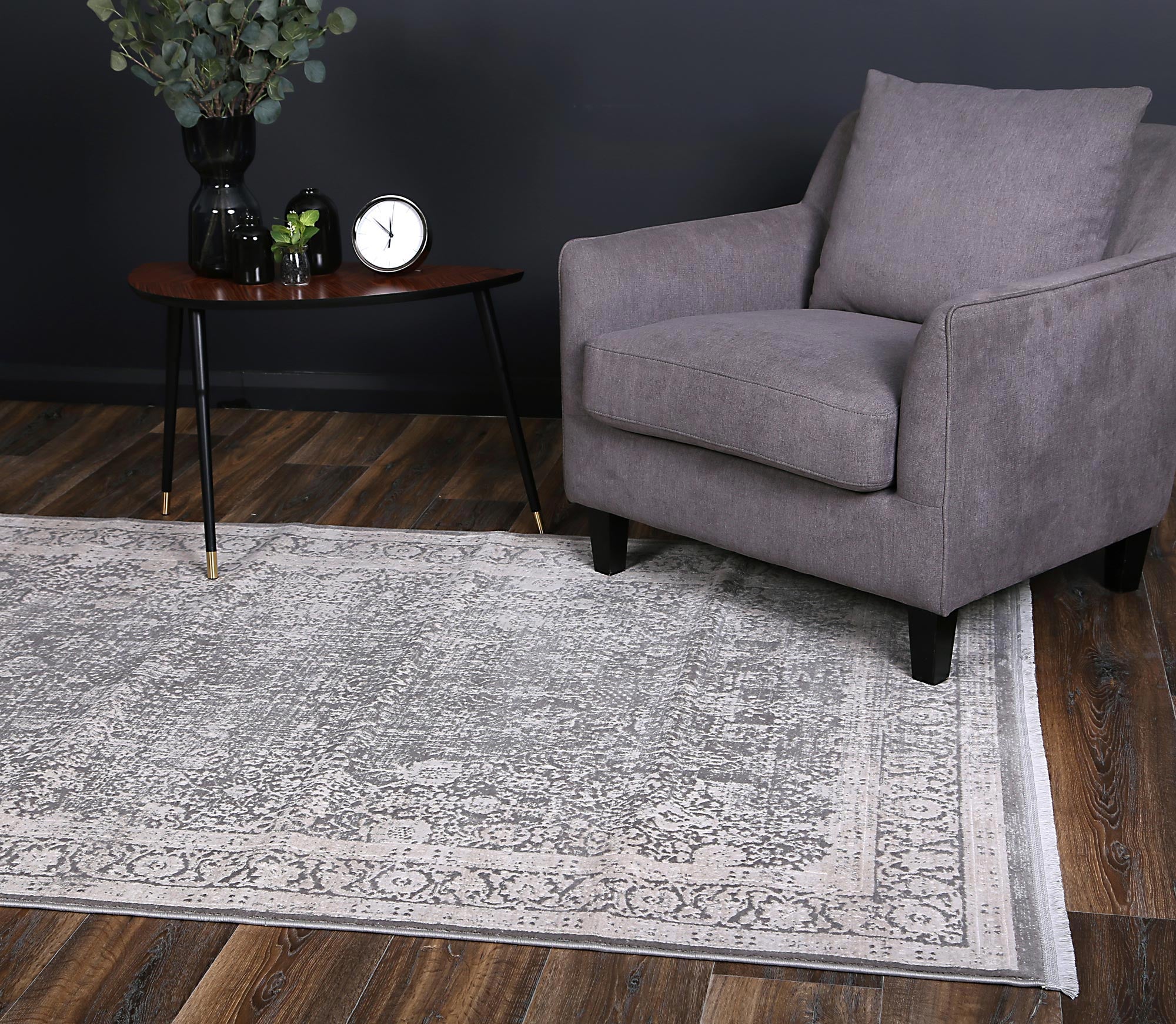 Rapsody 8 Grey  Rug