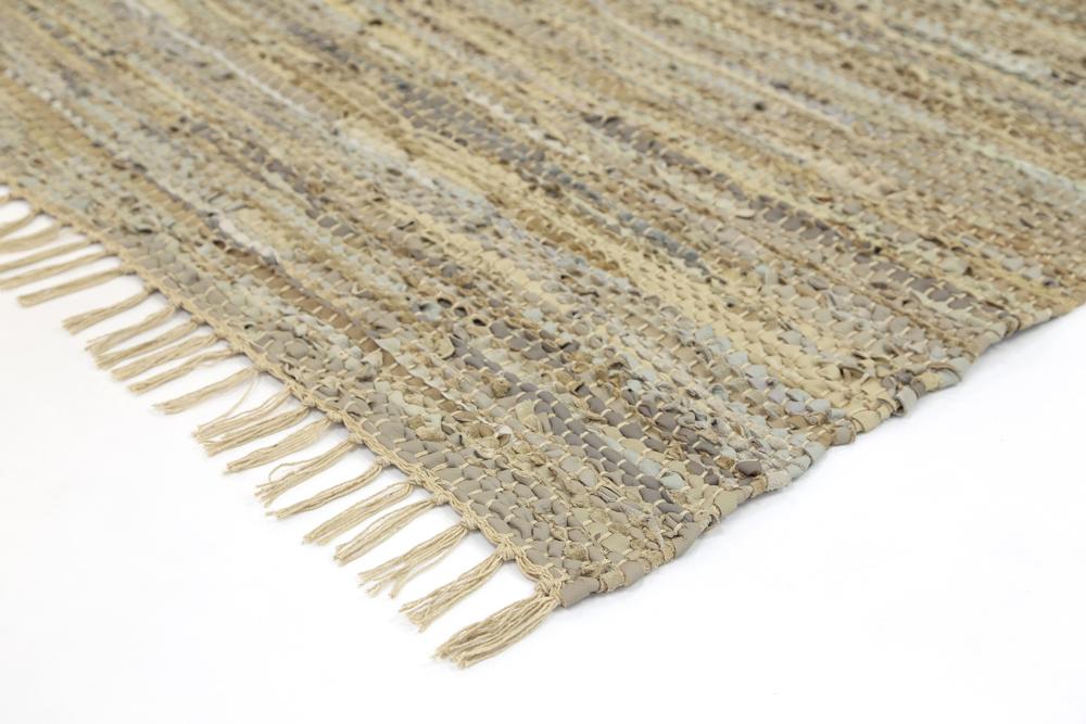 Leather Rug Sage