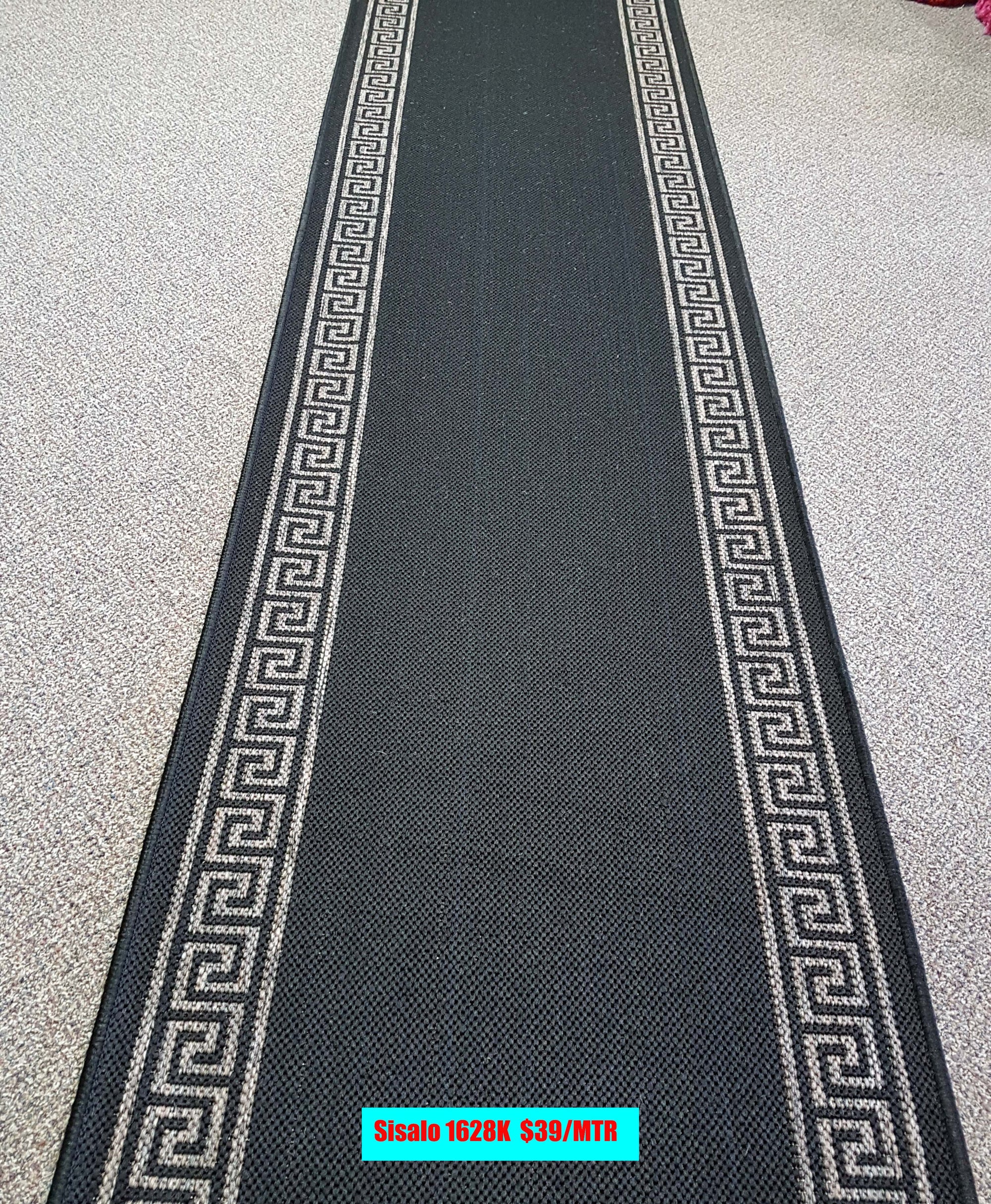 Hallway Runners - Rubber Backing(Flat weave)