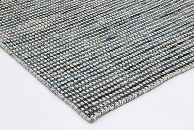 Nordic Teal Wool Rug