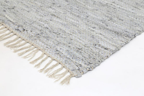 Leather Rug White - WA Rugs
