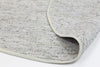Leather Rug White